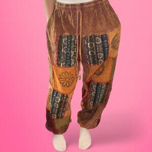 Karma Nepal patchwork hippie pants